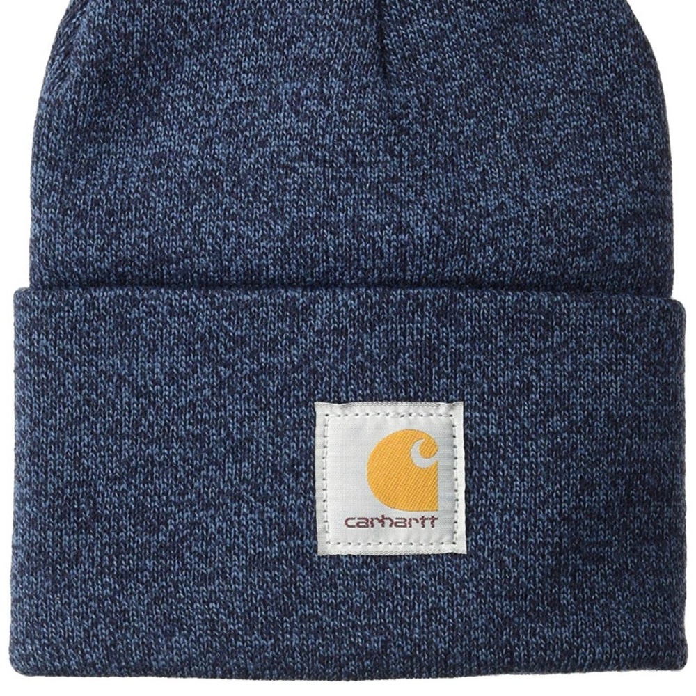Carhartt men’s acrylic watch winter hat dark blue - Picture 3 of 3